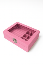 Boîte à Bijoux - Couvercle Transparent - Format M