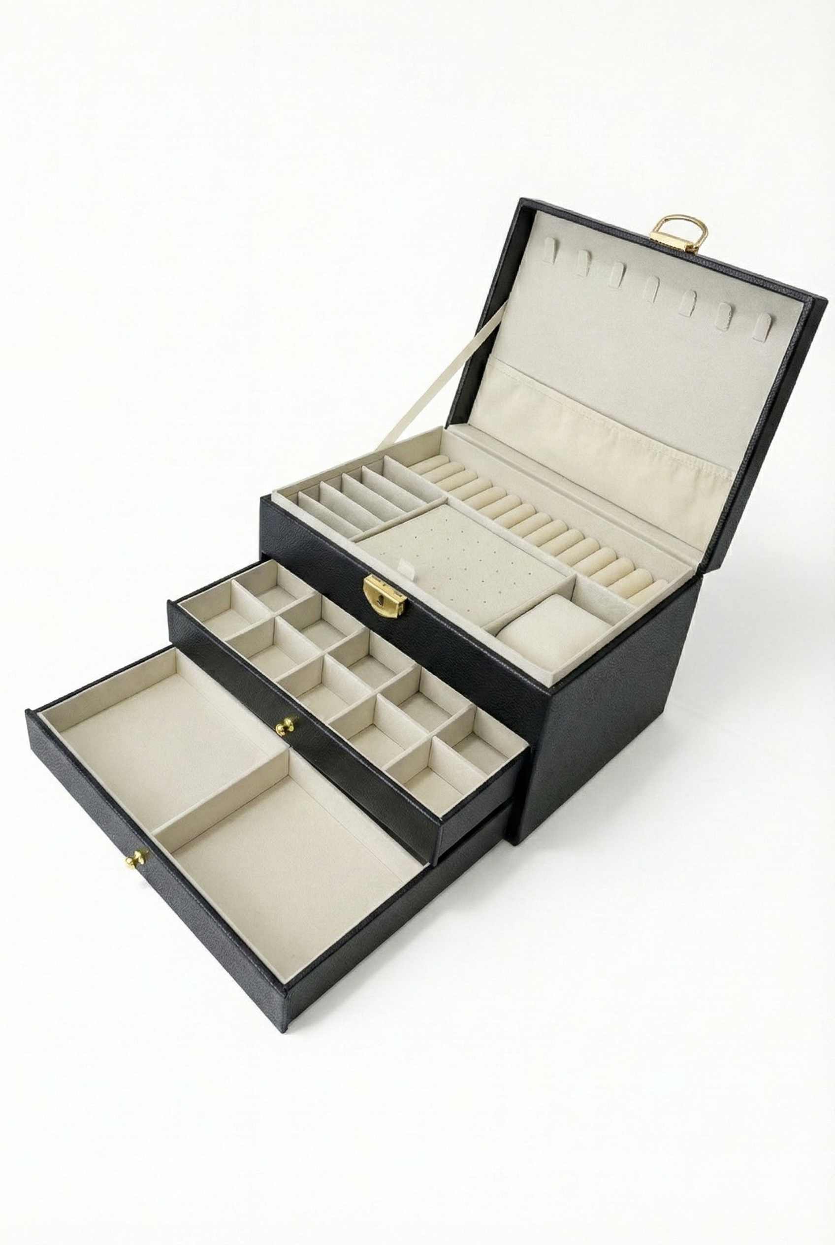 Boîte à Bijoux 3 Étages – Format XL