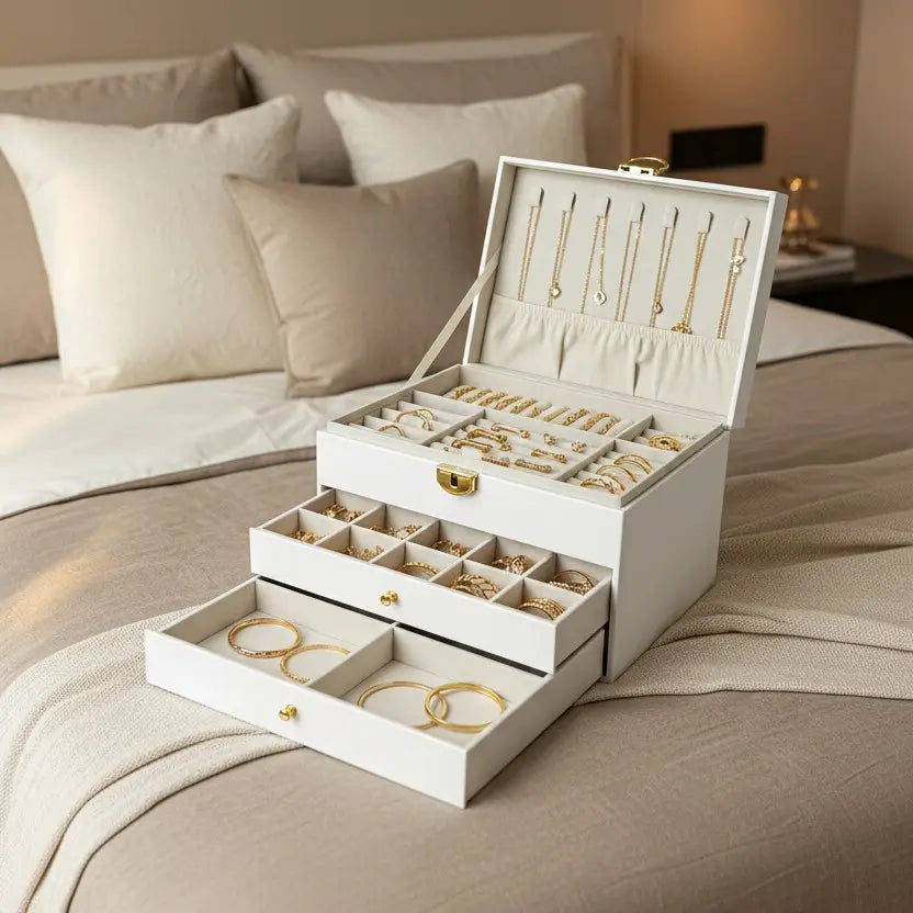 Boîte à Bijoux 3 Étages – Format XL