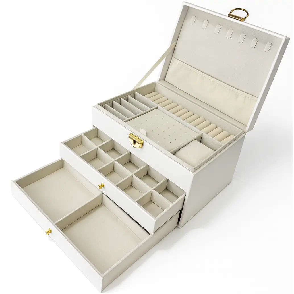 Boîte à Bijoux 3 Étages – Format XL