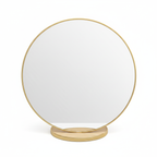 Miroir de Table Doré – Formats Rond