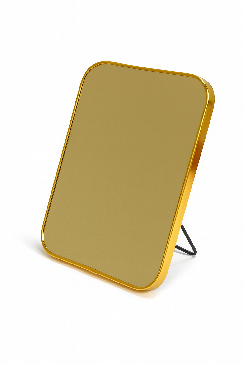 Miroir de Table Doré – Format Rectangle