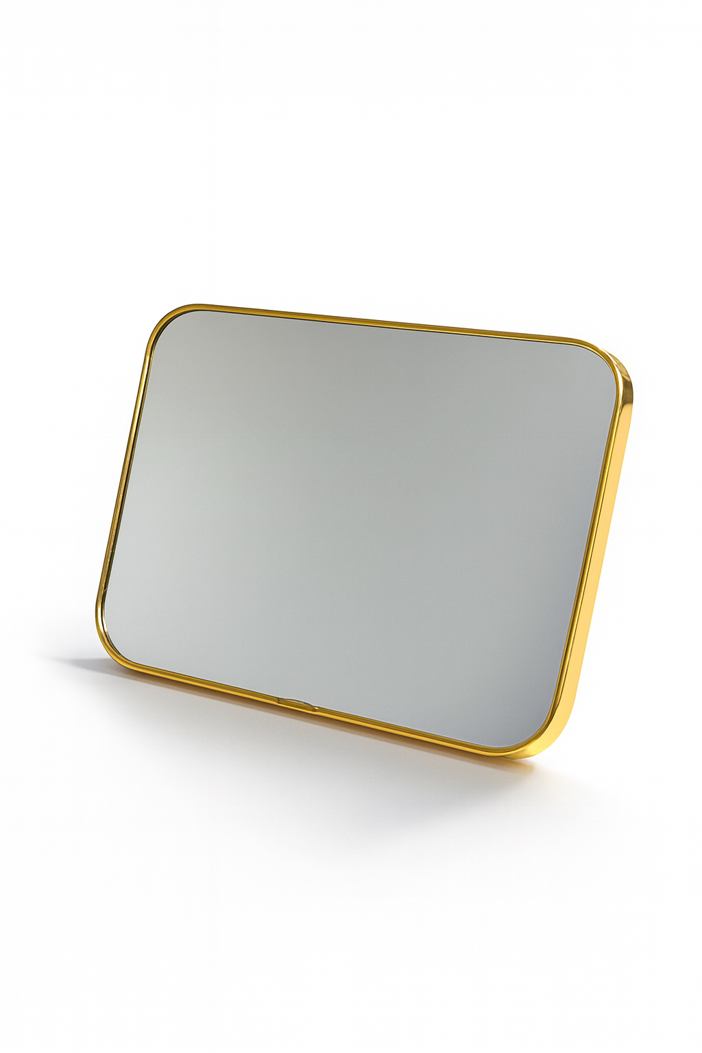 Miroir de Table Doré – Format Rectangle