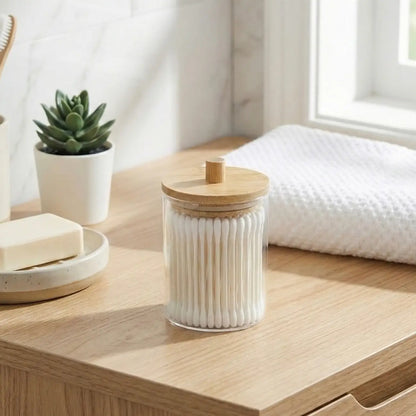 Boîte de Rangement pour Coton-Tige