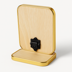 Miroir de Table Doré – Format Rectangle