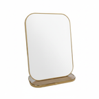 Miroir de Table Doré – Format Rectangle
