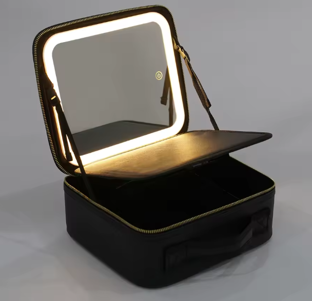Trousse Maquillage avec Miroir LED
