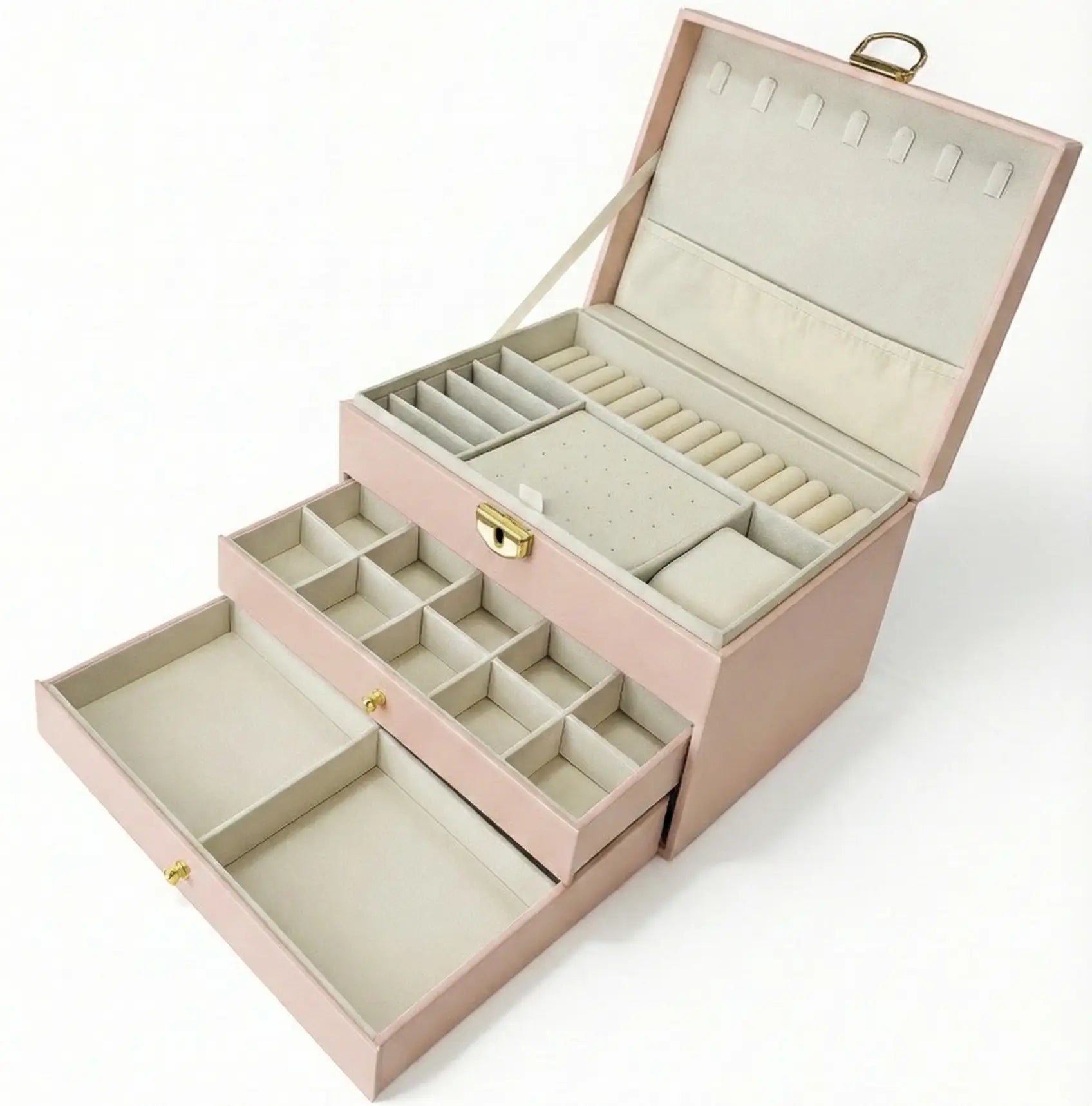 Boîte à Bijoux 3 Étages – Format XL