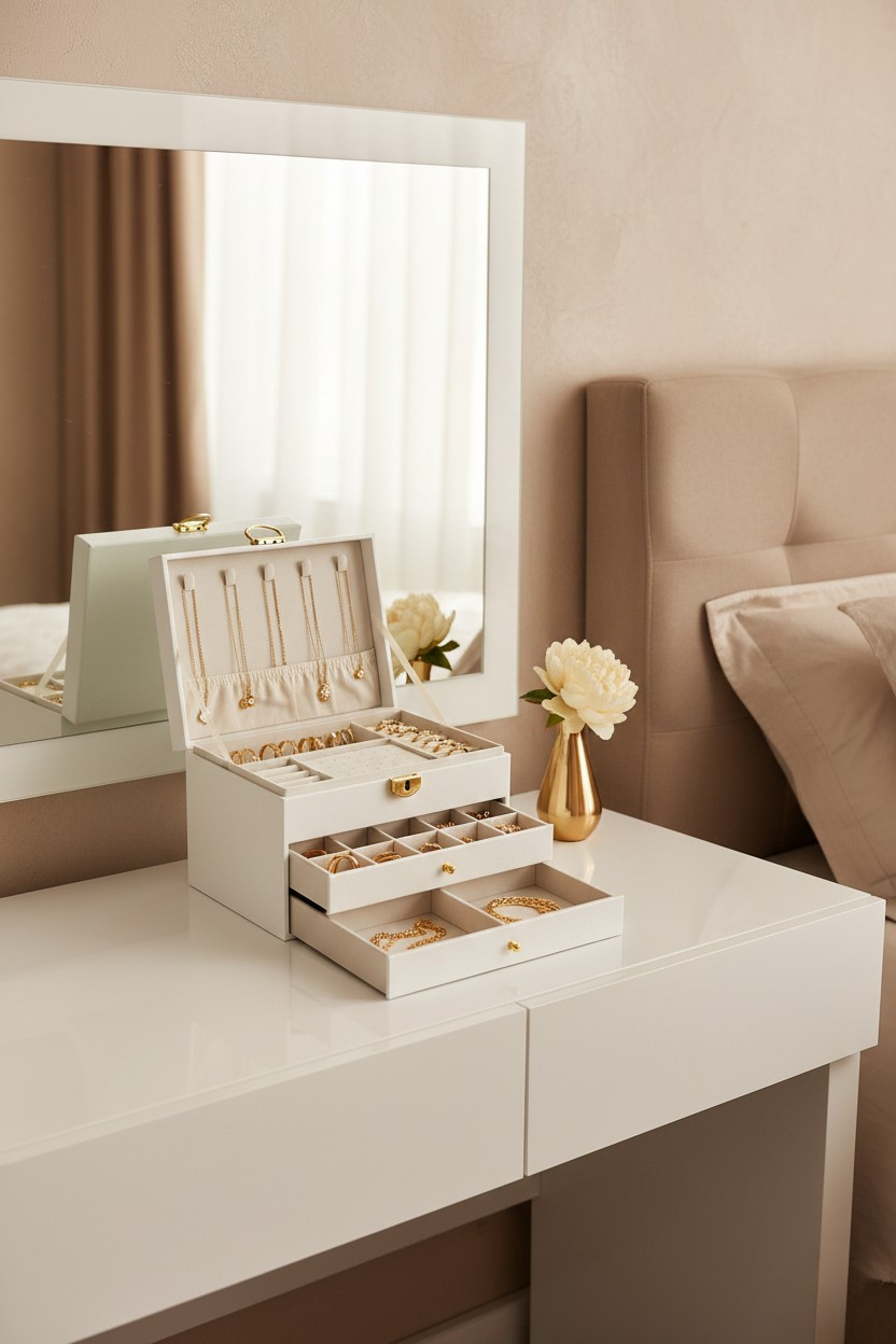 Boîte à Bijoux 3 Étages – Format XL