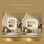 Miroir de maquillage - LED Tactile