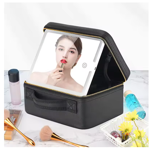 Trousse Maquillage avec Miroir LED